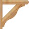 Ekena Millwork Funston Rough Sawn Craftsman Outlooker, Western Red Cedar, 6"W x 28"D x 28"H OUT06X28X28FST04RWR - alternate 3